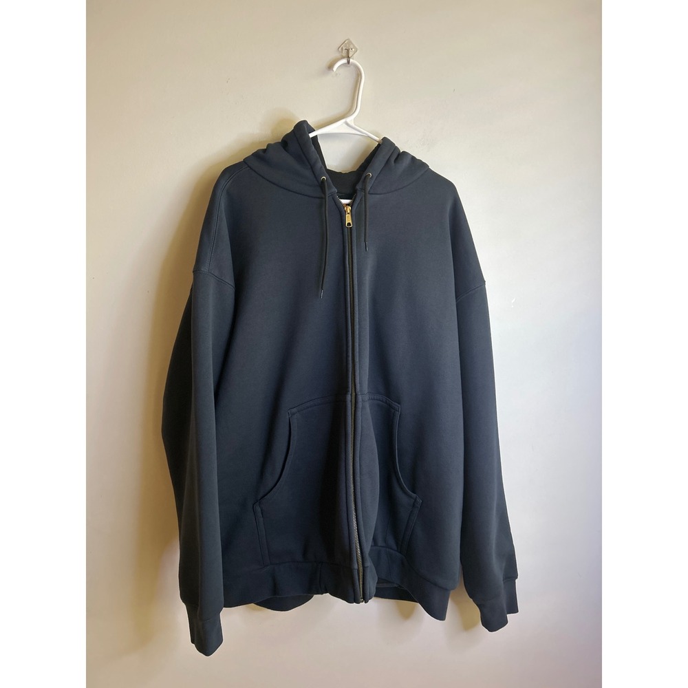 Cornerstone Navy Blue Full Zip Hoodie Jacket Mens 3XL